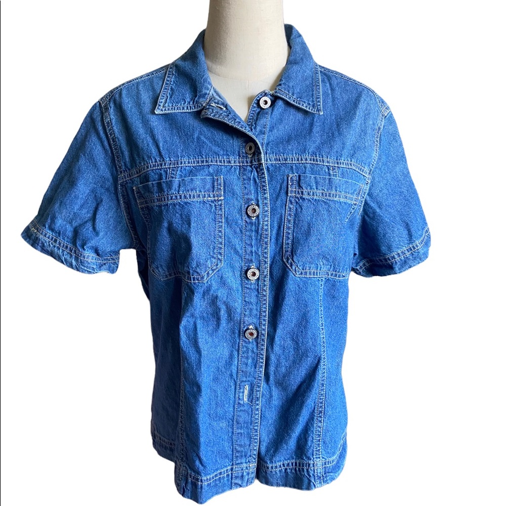 Denim Button Up